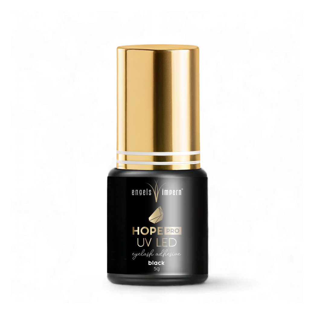 HOPE PRO UV LED Wimpernkleber schwarz 5 g – Neue Rezeptur TPO-frei – EngelsWimpern®